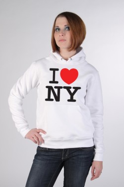 Толстовка, свитшот, футболка I Love NY