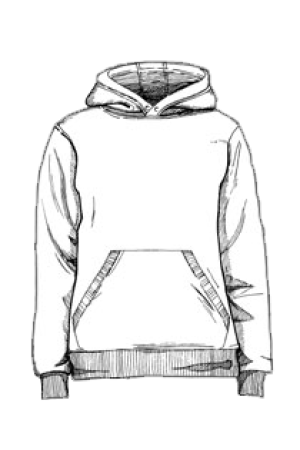 Печать на толстовке конструктор