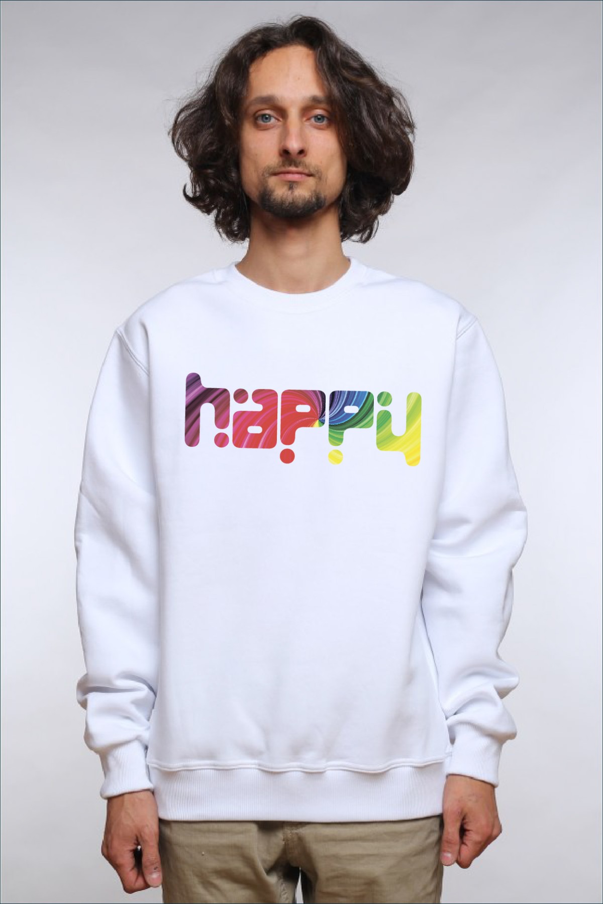 Толстовка Happy, свитшот Happy, футболка Happy — фото 13
