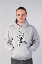  Худи с принтом Голубоглазый кот, свитшот с принтом Голубоглазый кот, футболка с принтом Голубоглазый кот