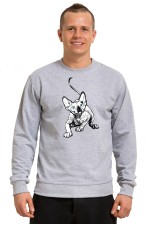  Худи с принтом Голубоглазый кот, свитшот с принтом Голубоглазый кот, футболка с принтом Голубоглазый кот