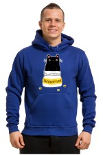  Худи с принтом Кот Антидепрессант, свитшот с принтом Кот Антидепрессант, футболка с принтом  Кот Антидепрессант