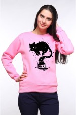  Худи с принтом Кот Джин, свитшот с принтом Кот Джин, футболка с принтом Кот Джин