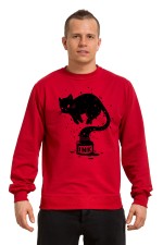  Худи с принтом Кот Джин, свитшот с принтом Кот Джин, футболка с принтом Кот Джин