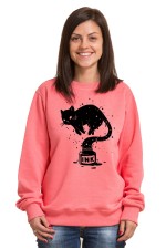  Худи с принтом Кот Джин, свитшот с принтом Кот Джин, футболка с принтом Кот Джин