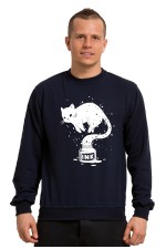  Худи с принтом Кот Джин, свитшот с принтом Кот Джин, футболка с принтом Кот Джин