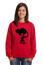  Худи с принтом Кот Джин, свитшот с принтом Кот Джин, футболка с принтом Кот Джин