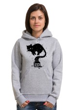  Худи с принтом Кот Джин, свитшот с принтом Кот Джин, футболка с принтом Кот Джин