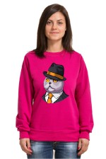  Худи с принтом Кот в шляпе, свитшот с принтом Кот в шляпе, футболка с принтом Кот в шляпе