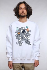 Худи с Космонавтом, свитшот с Космонавтом, футболка с Космонавтом