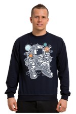 Худи с Космонавтом, свитшот с Космонавтом, футболка с Космонавтом