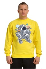 Худи с Космонавтом, свитшот с Космонавтом, футболка с Космонавтом