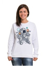 Худи с Космонавтом, свитшот с Космонавтом, футболка с Космонавтом
