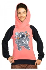 Худи с Космонавтом, свитшот с Космонавтом, футболка с Космонавтом