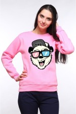  Худи с принтом Медведь в очках, свитшот с принтом Медведь в очках, футболка с принтом Медведь в очках