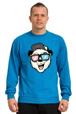  Худи с принтом Медведь в очках, свитшот с принтом Медведь в очках, футболка с принтом Медведь в очках