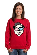  Худи с принтом Медведь в очках, свитшот с принтом Медведь в очках, футболка с принтом Медведь в очках