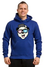  Худи с принтом Медведь в очках, свитшот с принтом Медведь в очках, футболка с принтом Медведь в очках