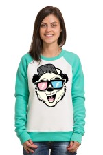  Худи с принтом Медведь в очках, свитшот с принтом Медведь в очках, футболка с принтом Медведь в очках