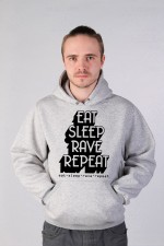 Худи, свитшот, футболка Eat Sleep Rave repeat