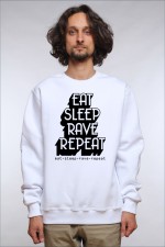 Худи, свитшот, футболка Eat Sleep Rave repeat