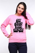 Худи, свитшот, футболка Eat Sleep Rave repeat