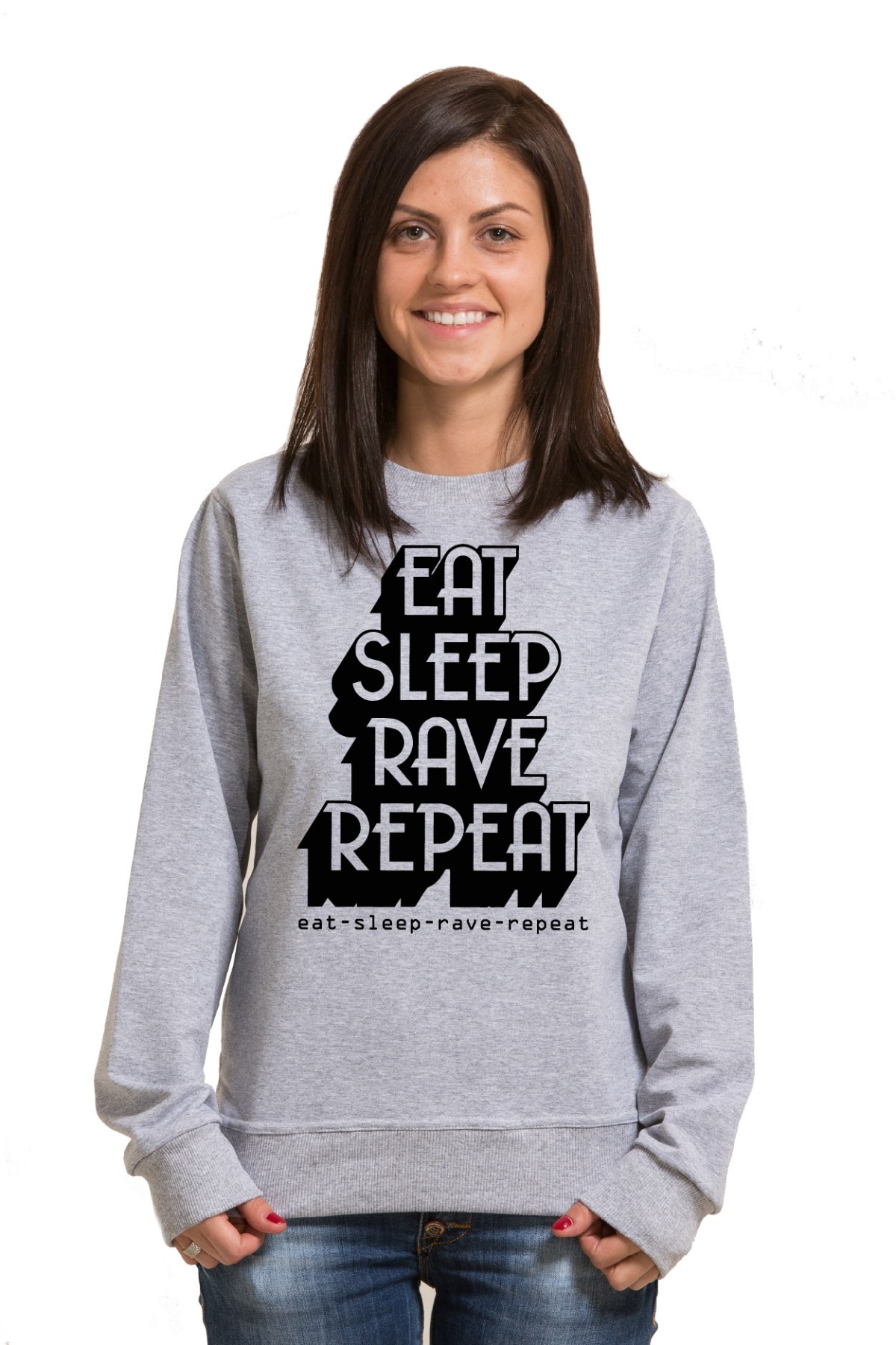 Худи, свитшот, футболка Eat Sleep Rave repeat — фото 21