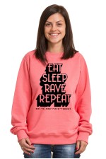 Худи, свитшот, футболка Eat Sleep Rave repeat