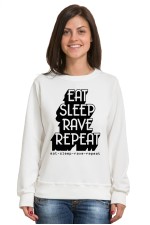 Худи, свитшот, футболка Eat Sleep Rave repeat
