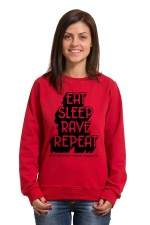 Худи, свитшот, футболка Eat Sleep Rave repeat