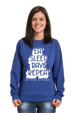 Худи, свитшот, футболка Eat Sleep Rave repeat