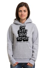 Худи, свитшот, футболка Eat Sleep Rave repeat