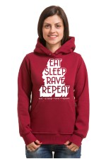 Худи, свитшот, футболка Eat Sleep Rave repeat