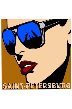 Толстовка, свитшот, футболка Saint-Petersburg