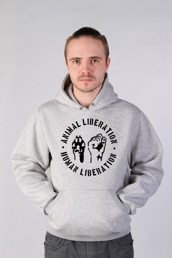  Толстовка, свитшот, футболка Animan Liberation - Human Liberation