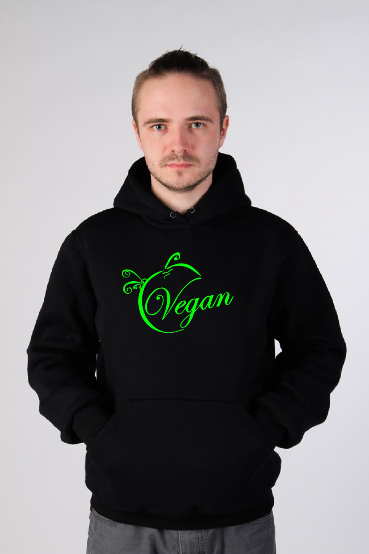  Худи, свитшот, футболка с надписью Vegan — фото 4