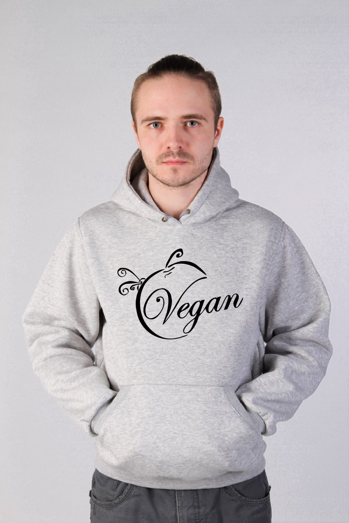  Худи, свитшот, футболка с надписью Vegan — фото 5