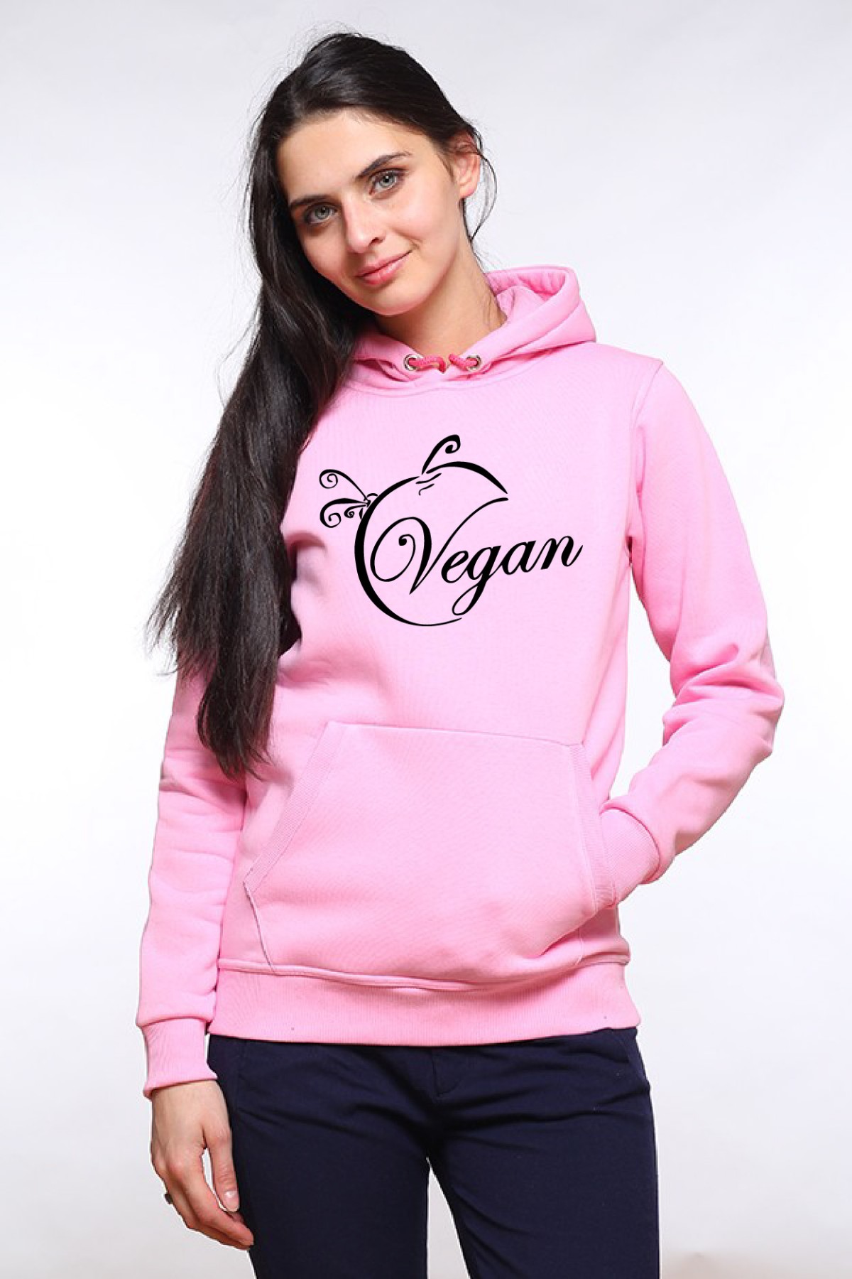  Худи, свитшот, футболка с надписью Vegan — фото 6