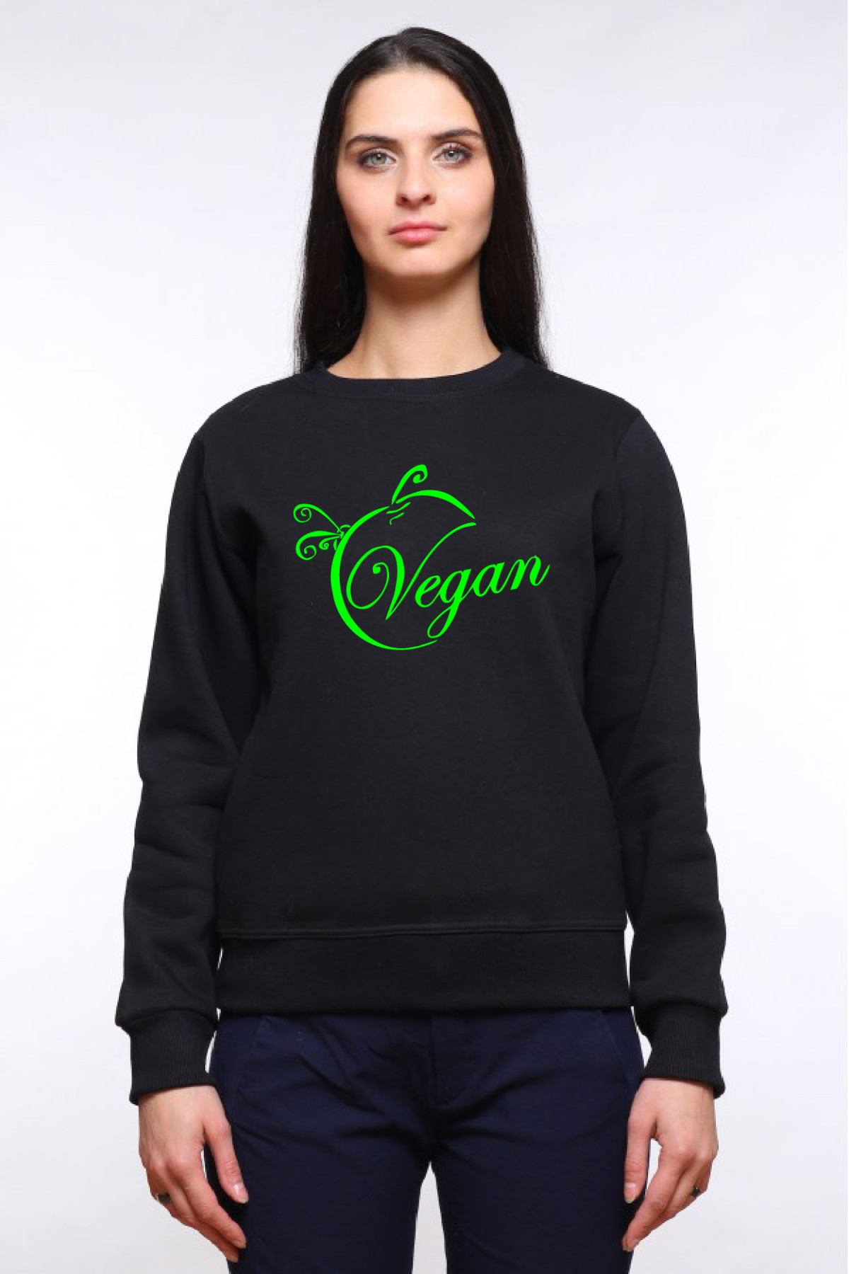  Худи, свитшот, футболка с надписью Vegan — фото 3