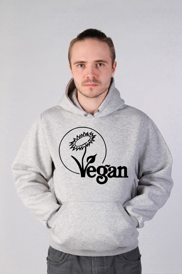  Толстовка, свитшот, футболка Vegan