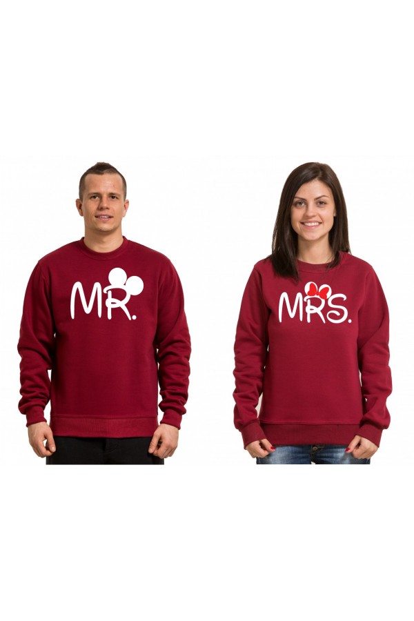 Свитшоты для двоих Mr и Mrs