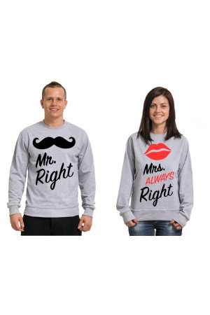 Парные свитшоты для влюбленных Mr Mrs