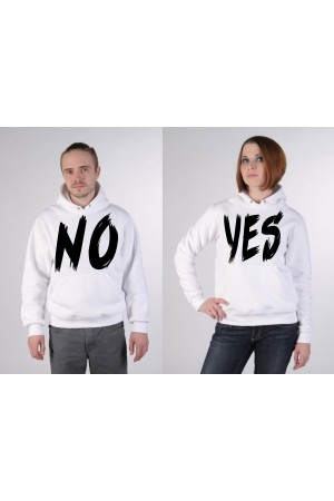 Толстовки для двоих  Yes-No