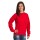 Утепленный женский красный свитшот 320гр/м2 - купить в интернет Магазине Толстовок