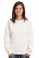  Ecru Sweatshirt Woman XL-46-48-Woman-(Женский)    Женский молочный свитшот с начесом утепленный 