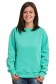  Mint Sweatshirt Woman M-42-44-Woman-(Женский)    Женский мятный свитшот утепленный 320гр/м2 