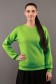  light green sweatshirt woman S-40-42-Woman-(Женский)    Женский салатовый свитшот с начесом утепленный 