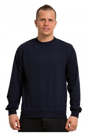 Мужской черный свитшот летний 250гр/м2