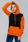 Black-Orange Hoodie - Черно-оранжевое худи подростковое   Магазин Толстовок Женская классические худи