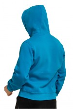 Turquoise Hoodie Man Classic Мужская бирюзовая толстовка худи классическая 320гр/м.кв   Магазин Толстовок Все худи толстовки свитшоты больших размеров